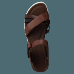 ECCO Felicia Sandal Brandy/coffee/mahogany