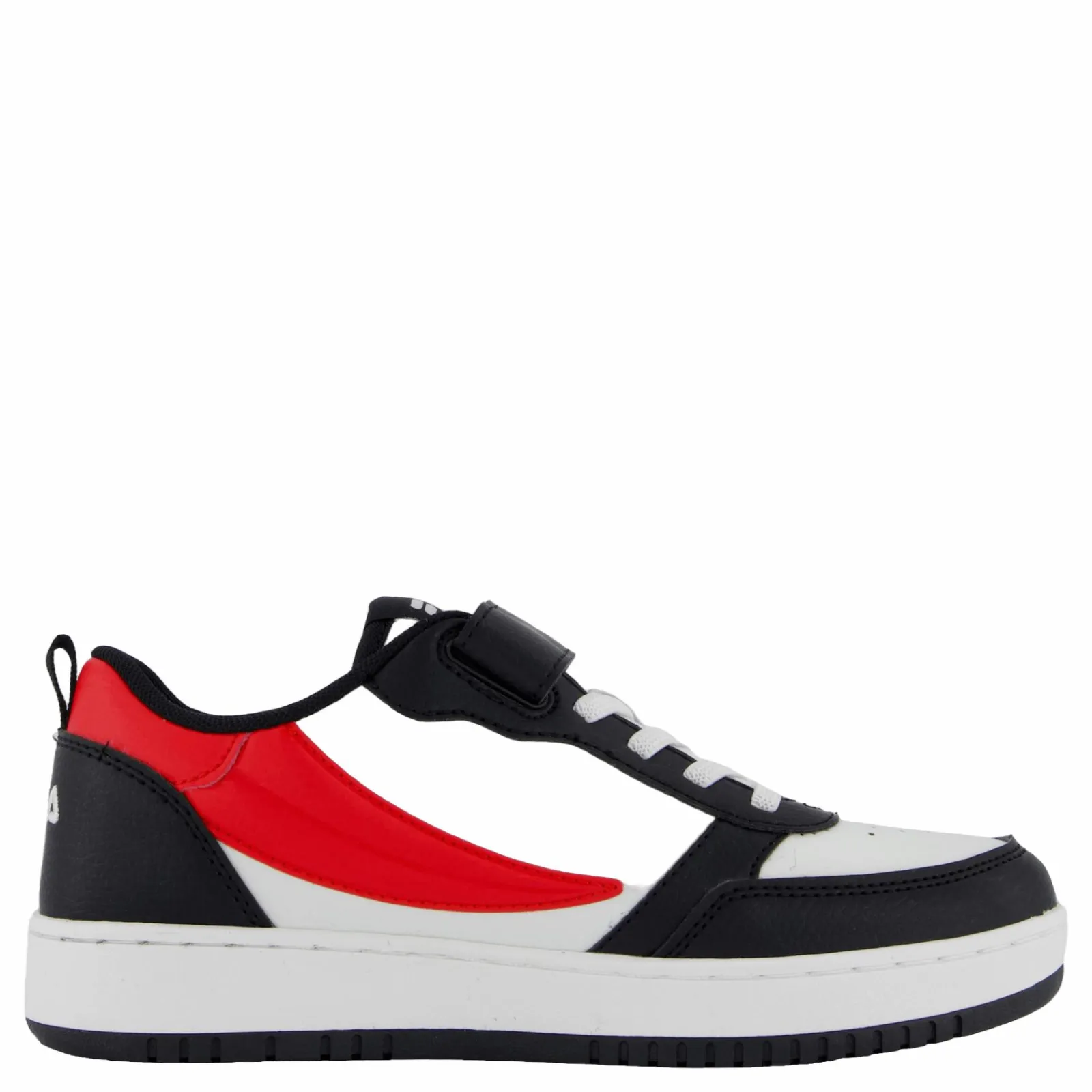 Barn Fila Rega Nf Velcro Kids Black- Red