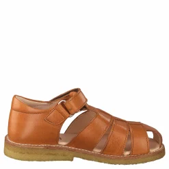Barn Angulus Fisherman Sandal With Velcro Cognac