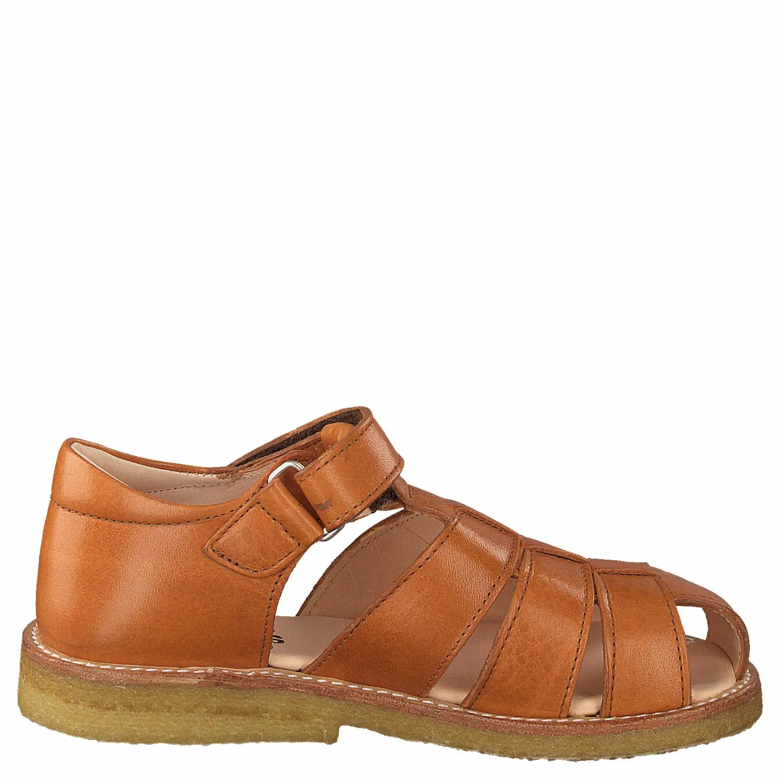Barn Angulus Fisherman Sandal With Velcro Cognac