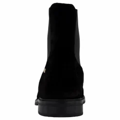 Tommy Hilfiger Flag Suede Low Chelsea Black