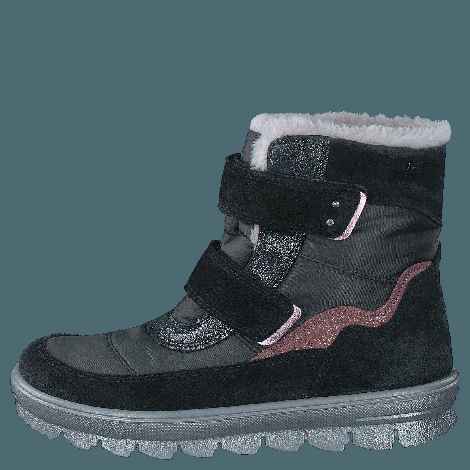 Barn Superfit Flavia Gore-tex Grey/pink