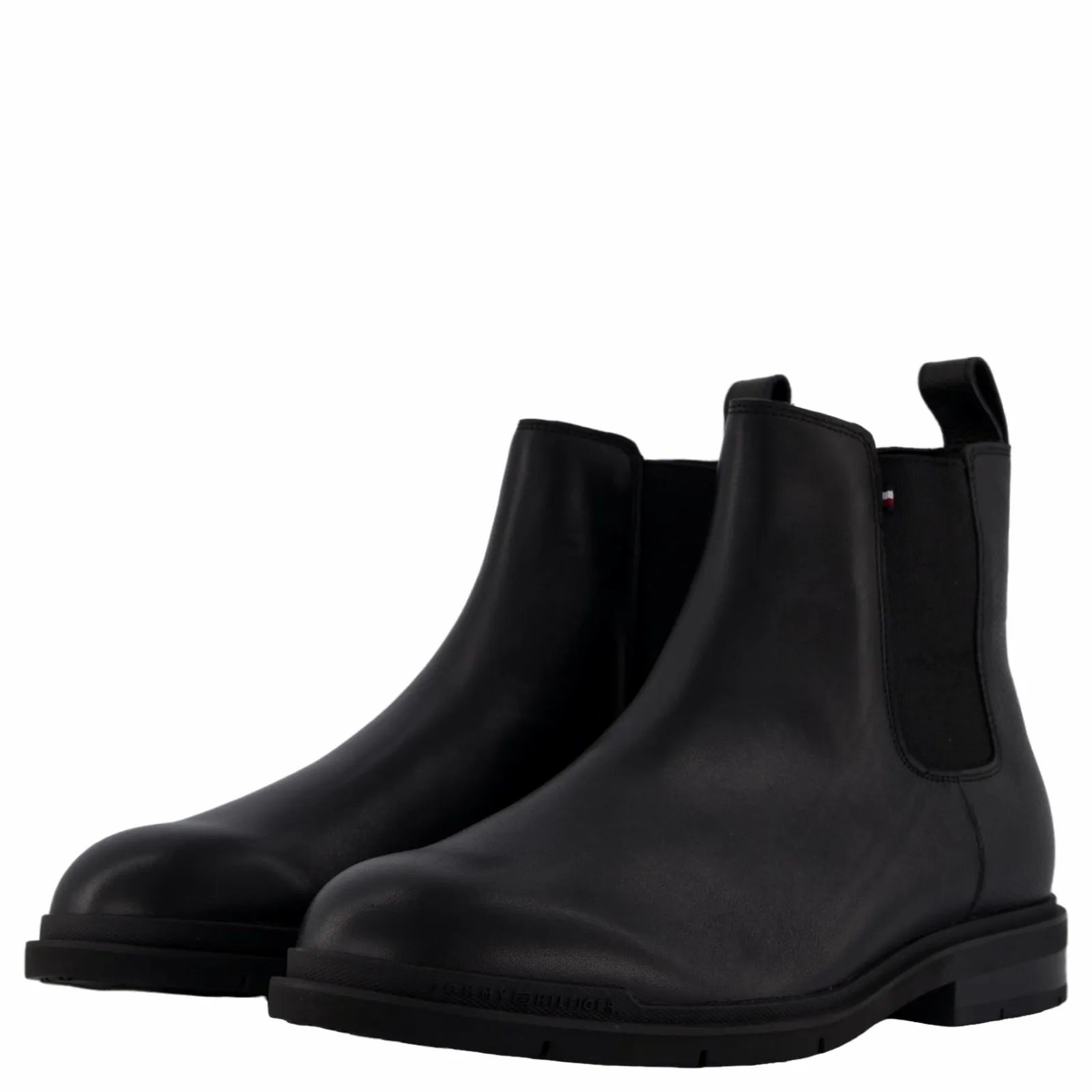 Tommy Hilfiger Flexible Hilfiger Warm Lth Che Black