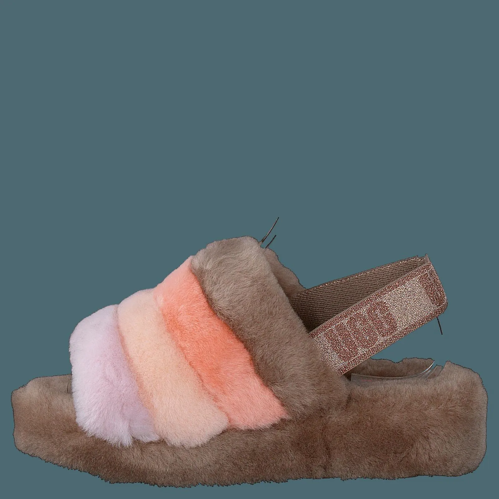 UGG Fluff Yeah Slide Beachwood Multi