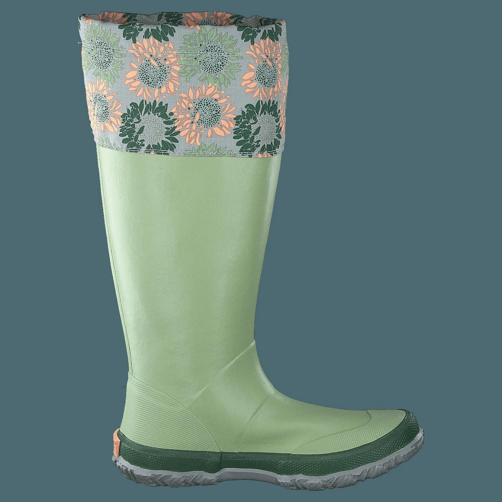 Muckboot Forager Tall Green/flower