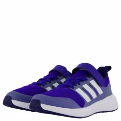 Barn adidas FortaRun 2.0 Cloudfoam Elastic Lace Top Strap Shoes Lucid Blue / Cloud White / Blue Fusion