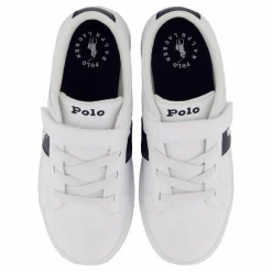 Barn Ralph Lauren Junior Frazier Ps C-white Tumbled/ Navy/ Navy Pp