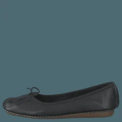 Clarks Freckle Ice Black Leather