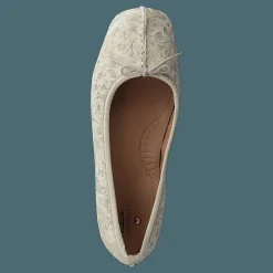 Clarks Freckle Ice Off White Metallic