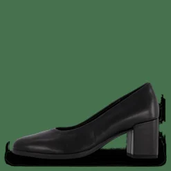 Clarks Freva55 Court Black Leather