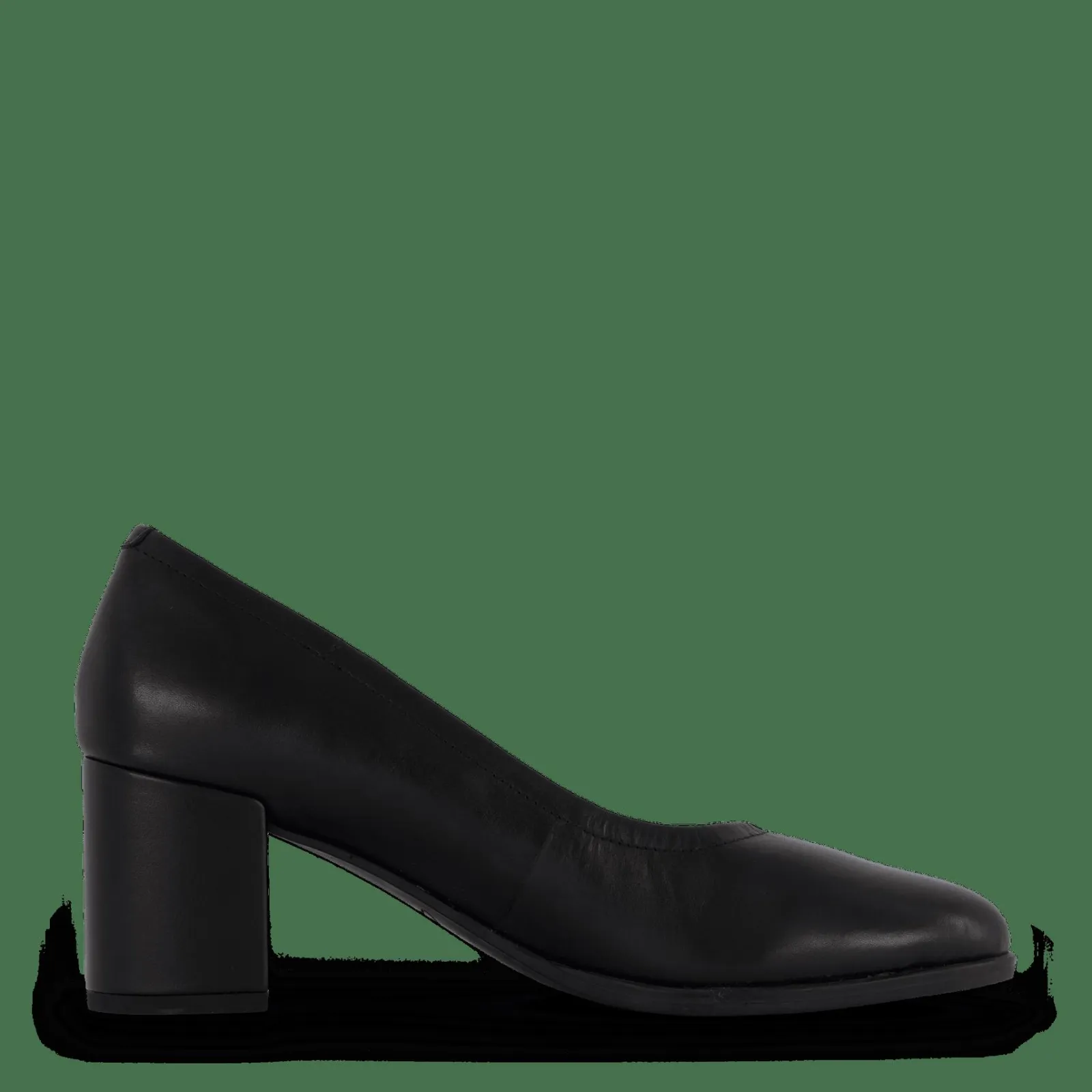 Clarks Freva55 Court Black Leather