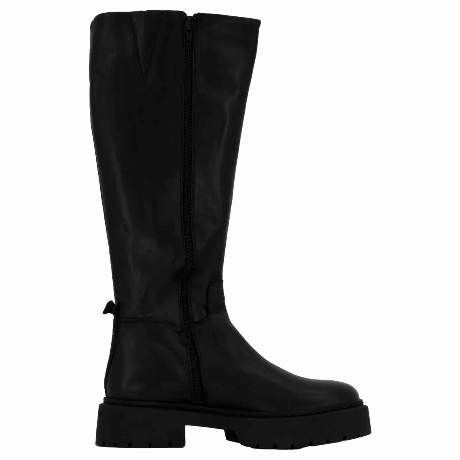Steve Madden Galina Boots Black Leather