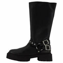 Steve Madden Gayet Boots Black Leather
