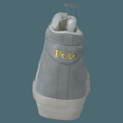 Polo Ralph Lauren Gervin Mid Suede Sneaker Soft Grey