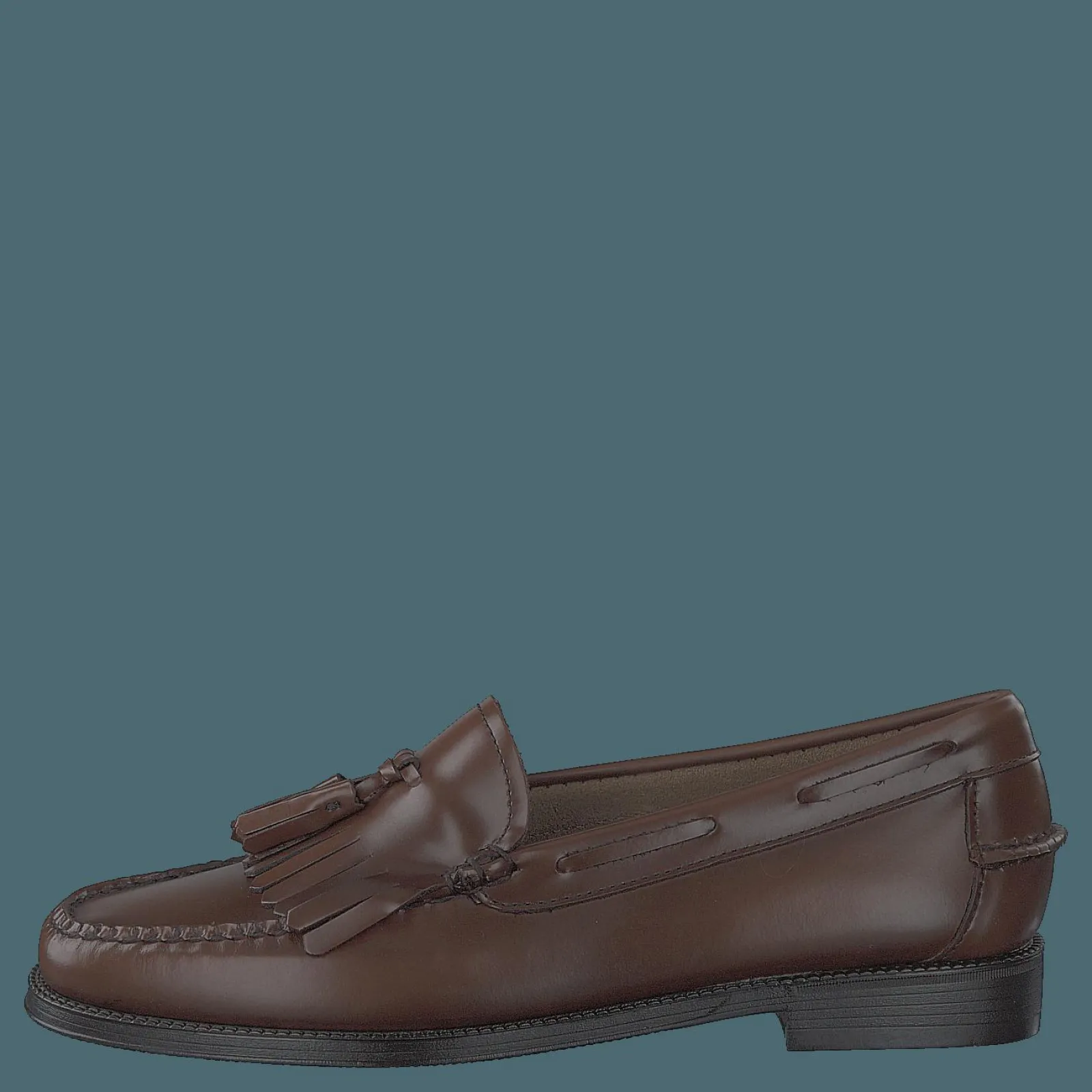 G. H. Bass Gh Weejun Ii Wmn Esther Kiltie Cognac Lthr