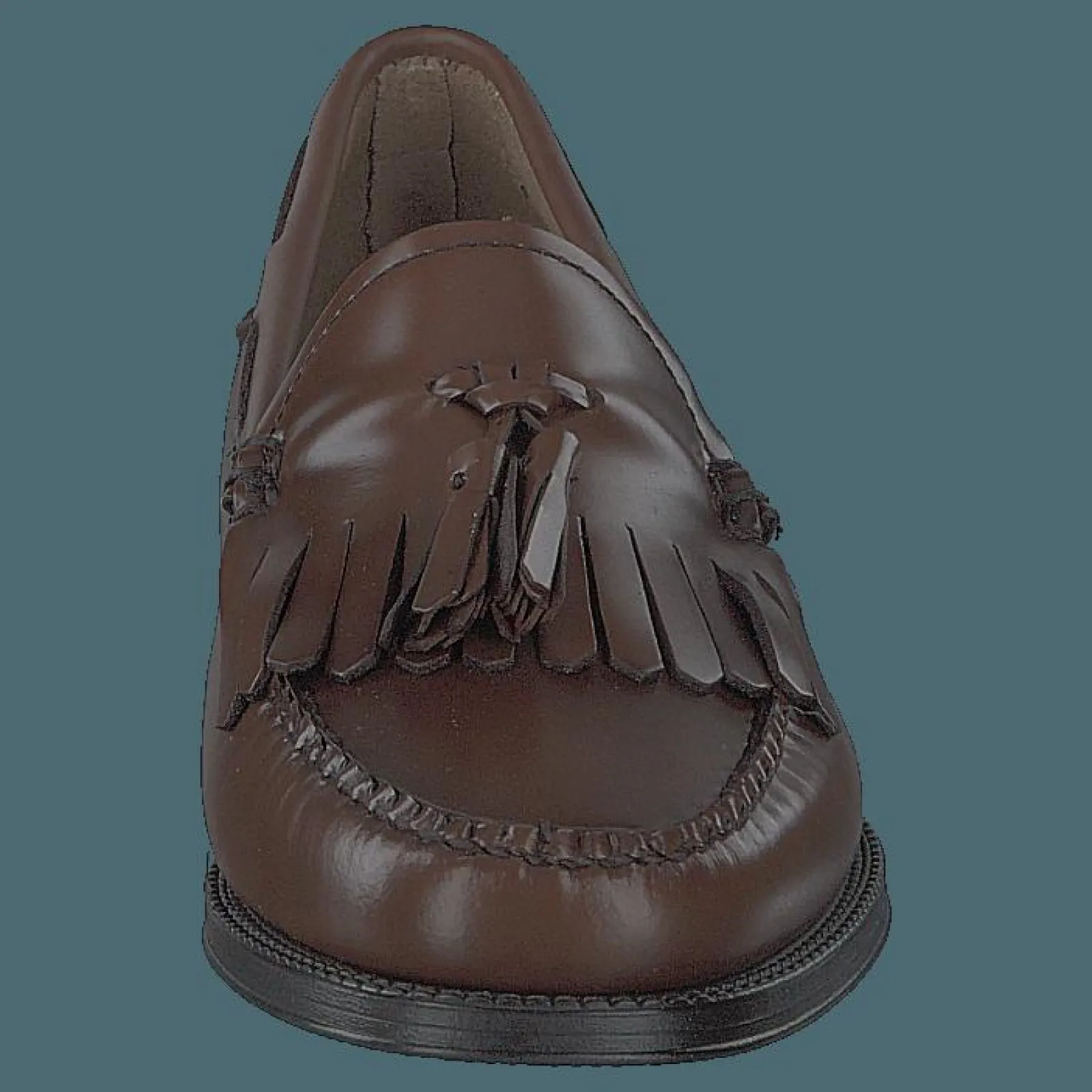 G. H. Bass Gh Weejun Ii Wmn Esther Kiltie Cognac Lthr