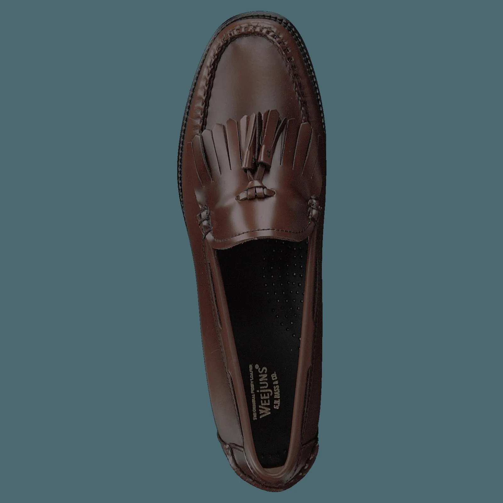 G. H. Bass Gh Weejun Ii Wmn Esther Kiltie Cognac Lthr