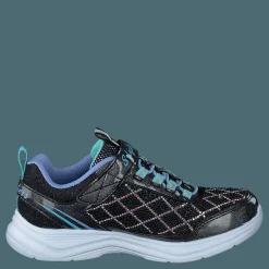 Barn Skechers Girls S-lights Glimmer Kicks - Bklb