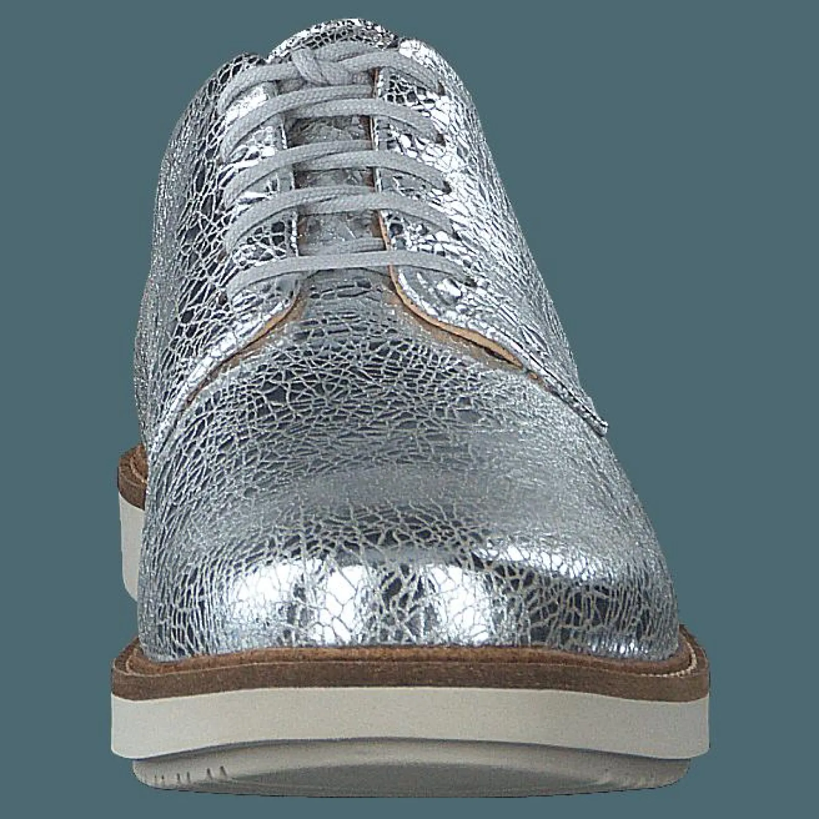 Clarks Glick Darby Silver Metallic