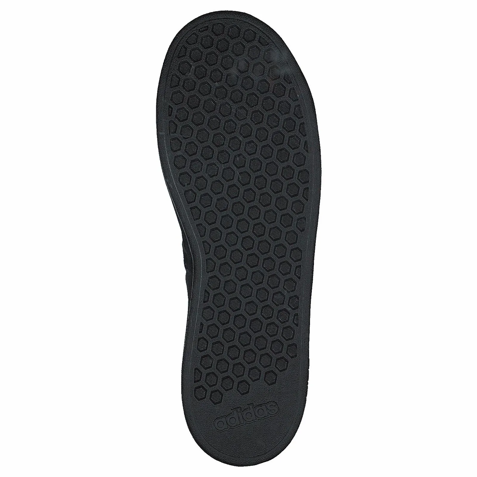 Barn adidas Grand Court Elastic Lace and Top Strap Shoes Core Black / Core Black / Grey Six