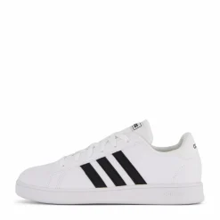 Barn adidas Grand Court Shoes Cloud White / Core Black / Cloud White