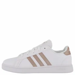 Barn adidas Grand Court Shoes Cloud White / Copper Met. / Light Granite