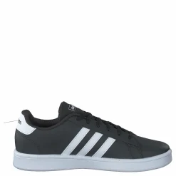 Barn adidas Grand Court Shoes Core Black / Cloud White / Cloud White