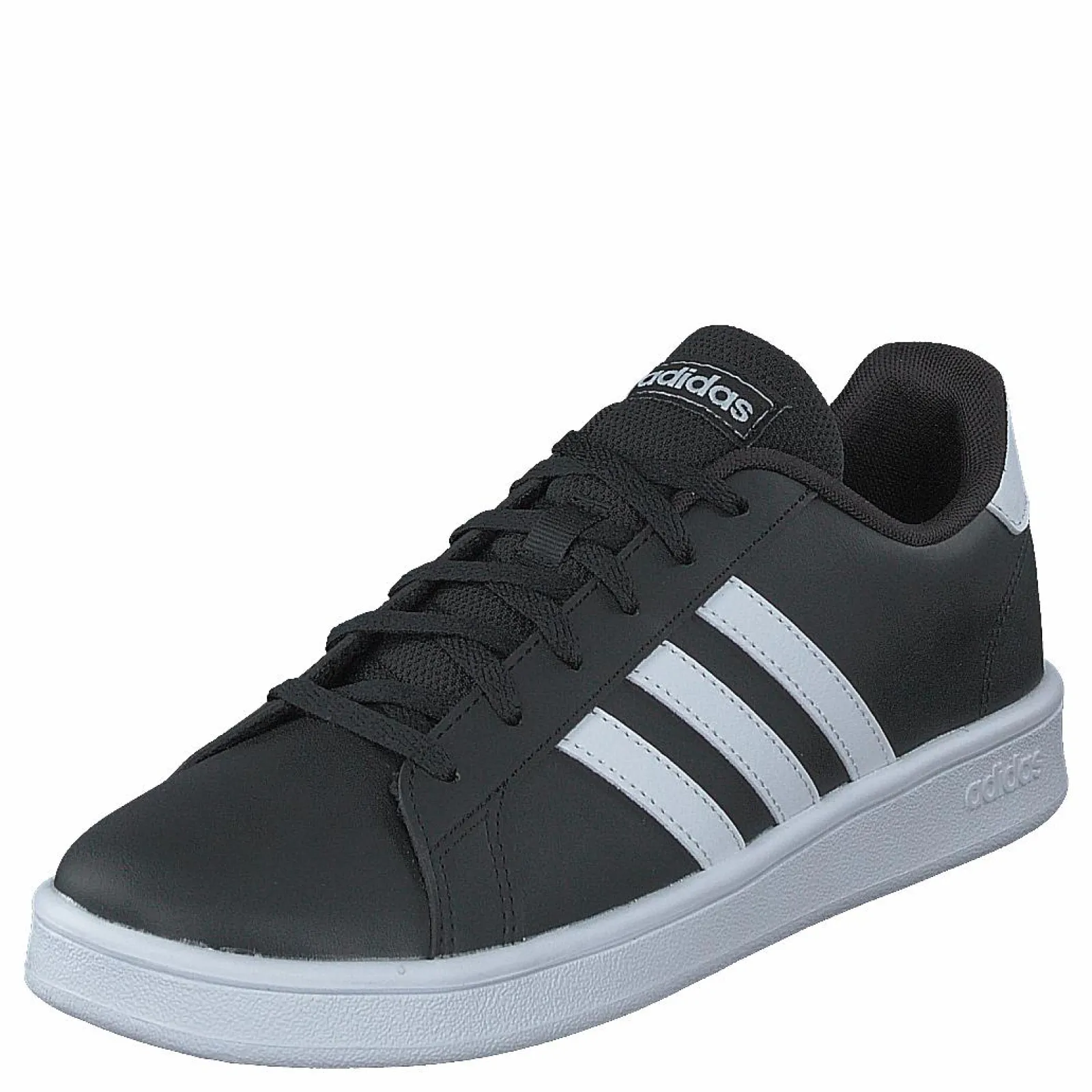 Barn adidas Grand Court Shoes Core Black / Cloud White / Cloud White