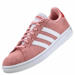 adidas Grand Court Shoes Glow Pink / Cloud White / Glory Red