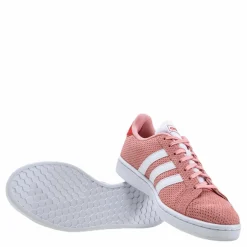 adidas Grand Court Shoes Glow Pink / Cloud White / Glory Red