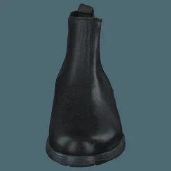 Playboy Footwear Grant Black Leather