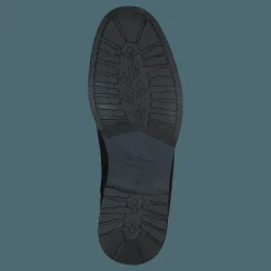 Playboy Footwear Grant Black Leather