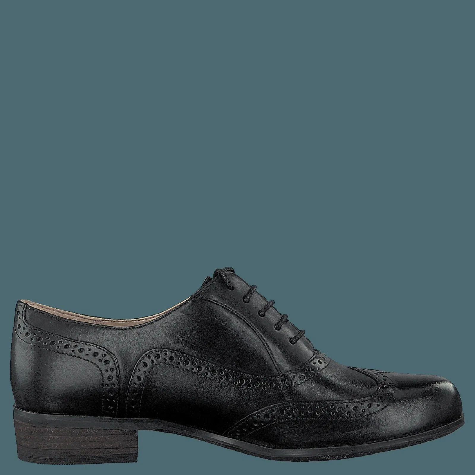 Clarks Hamble Oak Black Leather