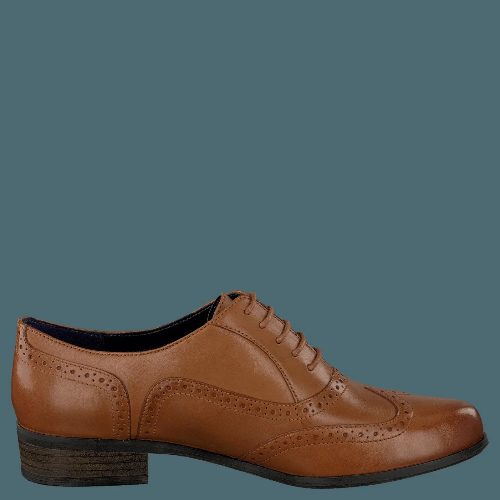 Clarks Hamble Oak Dark Tan Leather