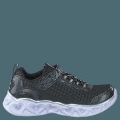Barn Skechers Heartlights Blk