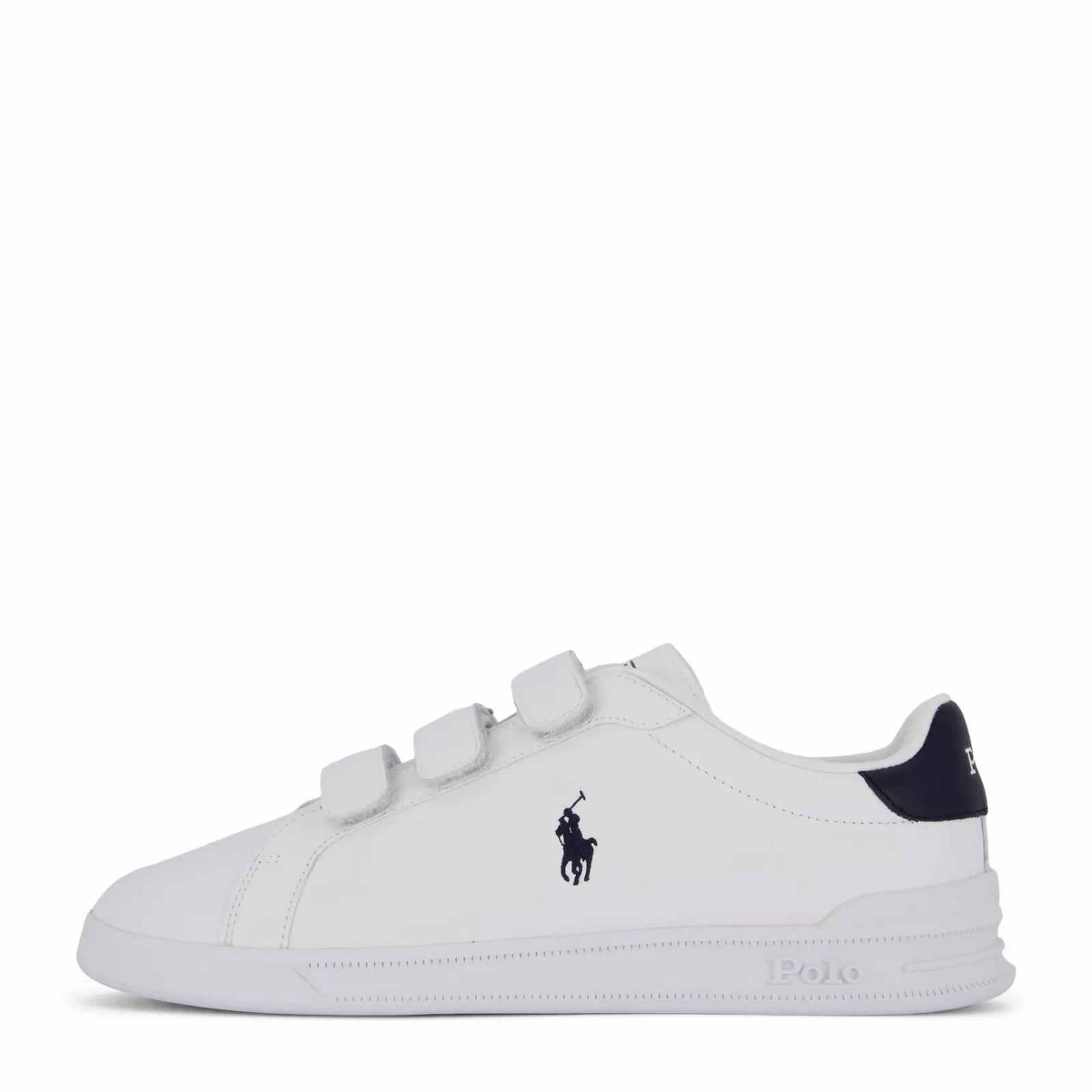Polo Ralph Lauren Heritage Court II Leather Sneaker White / Navy