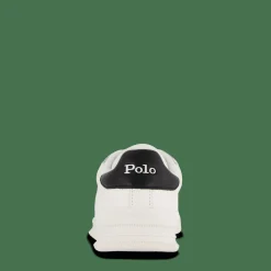Polo Ralph Lauren Heritage Court II Leather Sneaker Deckwash White / Black