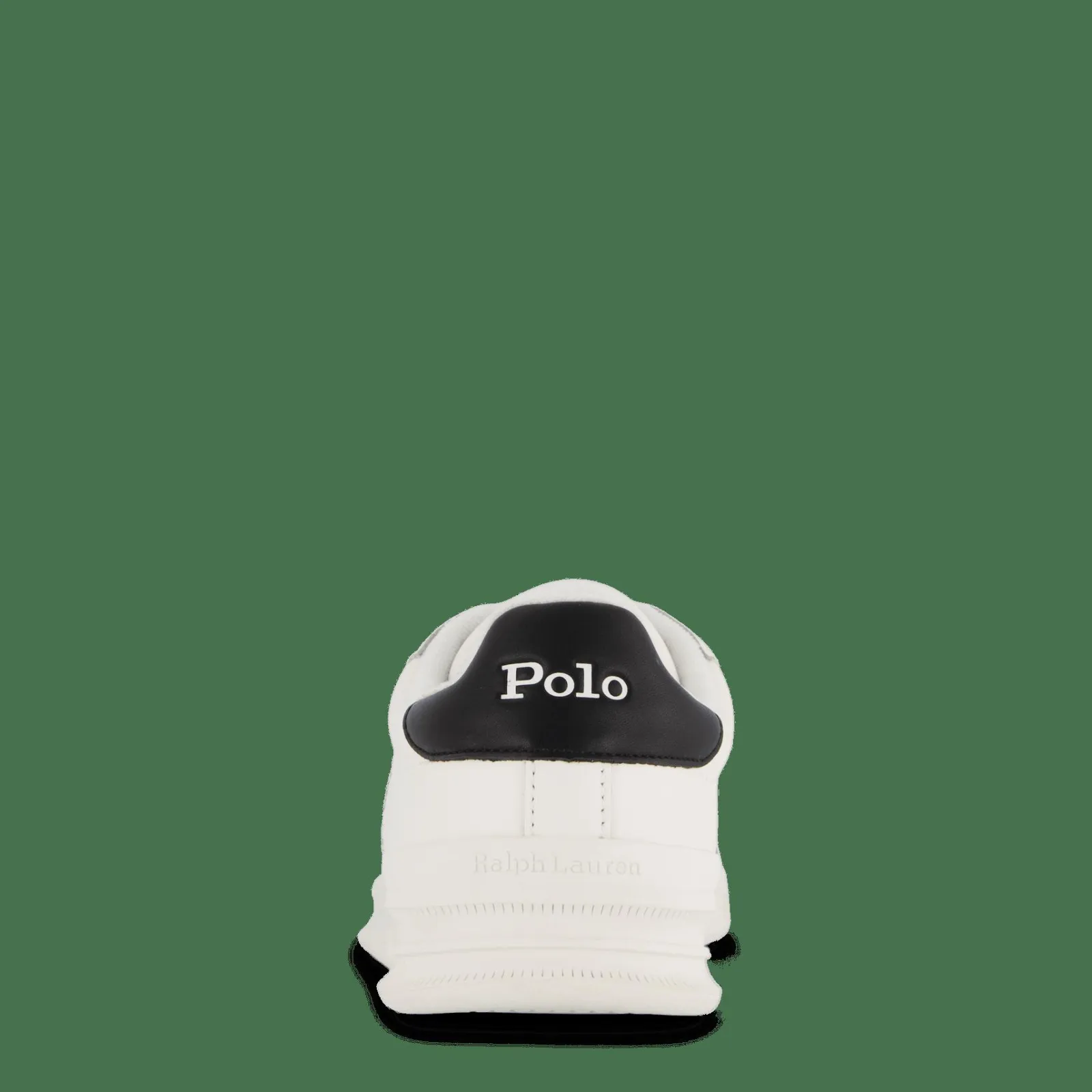 Polo Ralph Lauren Heritage Court II Leather Sneaker Deckwash White / Black