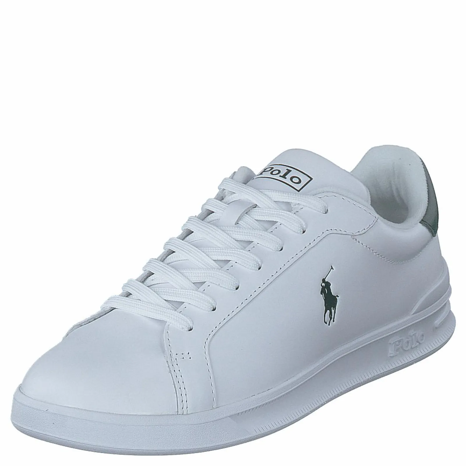 Polo Ralph Lauren Heritage Court II Leather Sneaker White / College Green PP