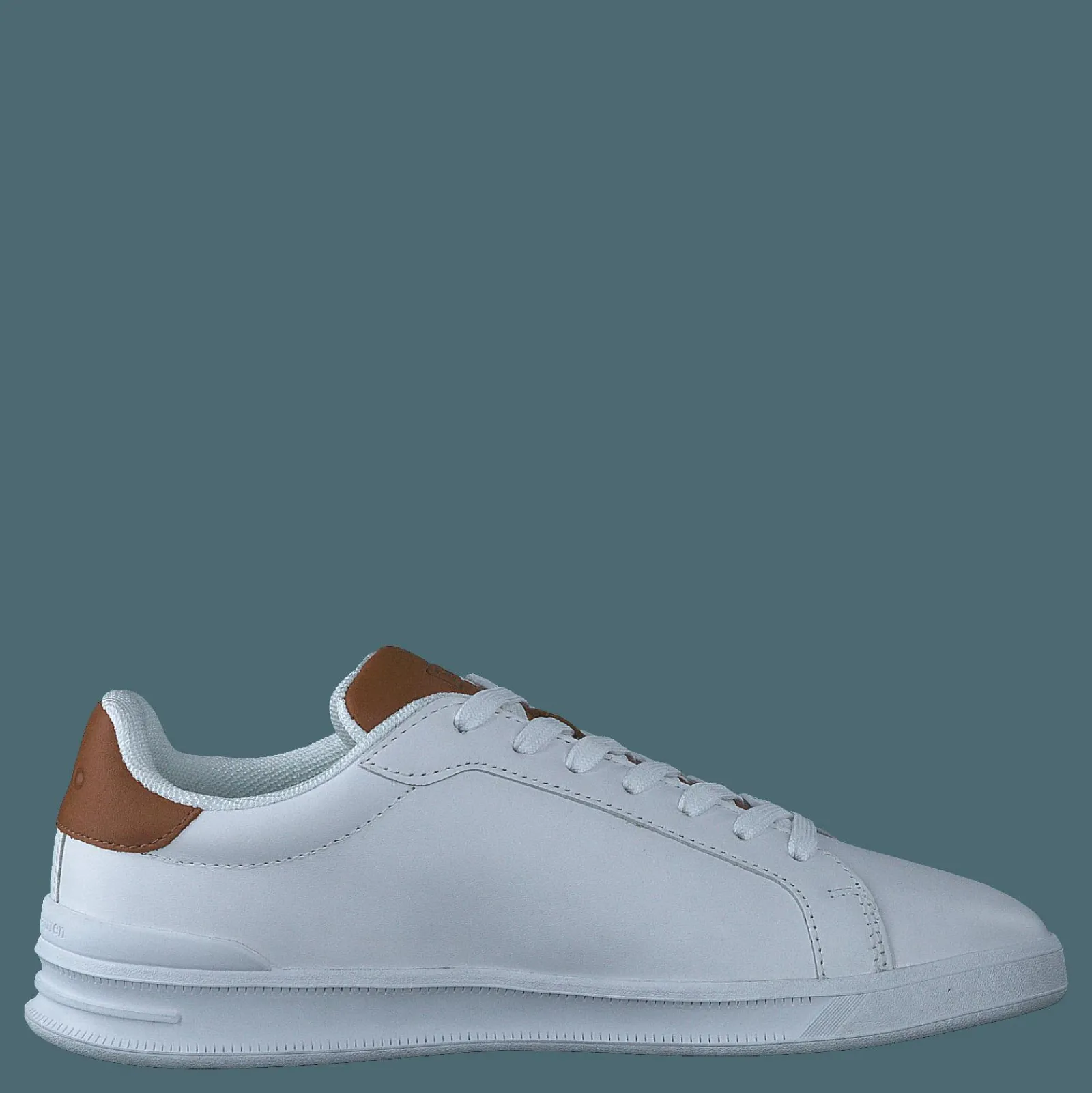 Polo Ralph Lauren Heritage Court II Leather Sneaker White / Tan