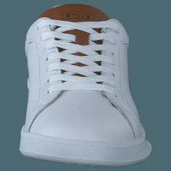 Polo Ralph Lauren Heritage Court II Leather Sneaker White / Tan