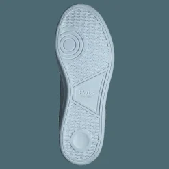 Polo Ralph Lauren Heritage Court II Leather Sneaker White / Tan