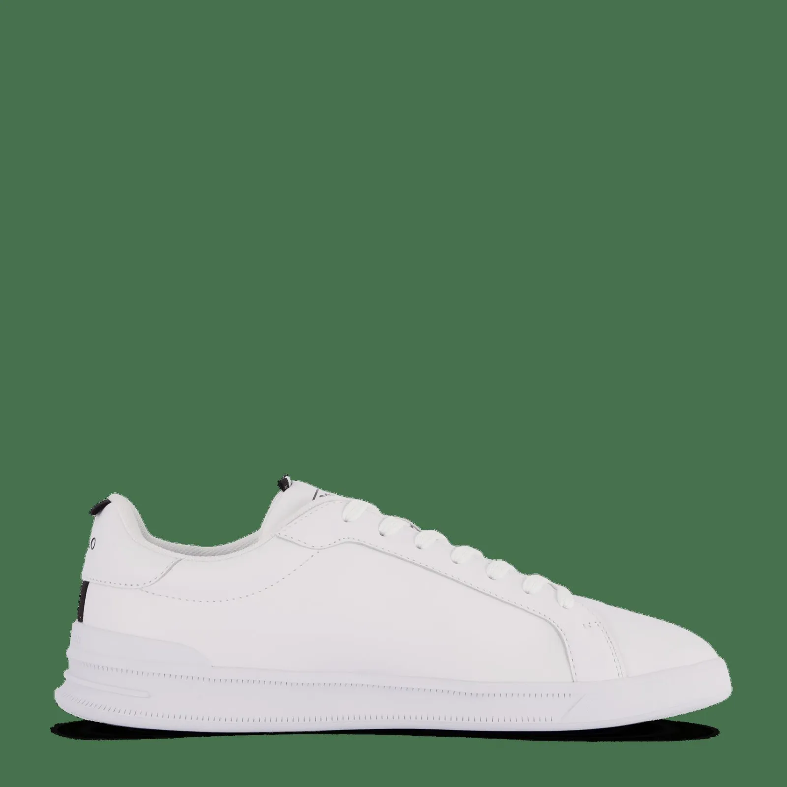 Polo Ralph Lauren Heritage Court II Leather Sneaker White / Black PP