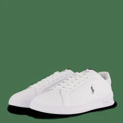 Polo Ralph Lauren Heritage Court II Leather Sneaker White / Black PP