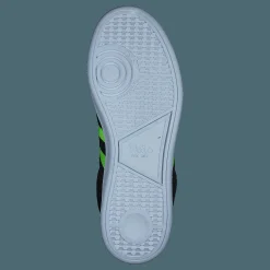 Polo Ralph Lauren Heritage Court II Suede Sneaker Hunter Navy/Safety Yellow Polo