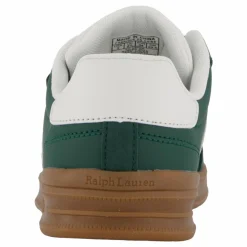 Barn Ralph Lauren Junior Heritage Court Iii Ez T-toe C-dark Green Smooth/micro/pape