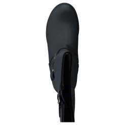 Johnny Bulls High Platform Boot Black / Shiny Silver