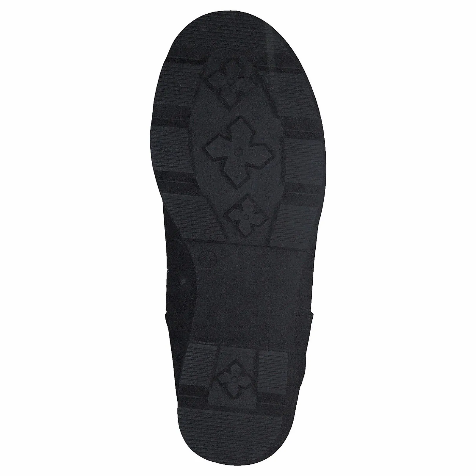 Johnny Bulls High Platform Boot Black / Shiny Silver