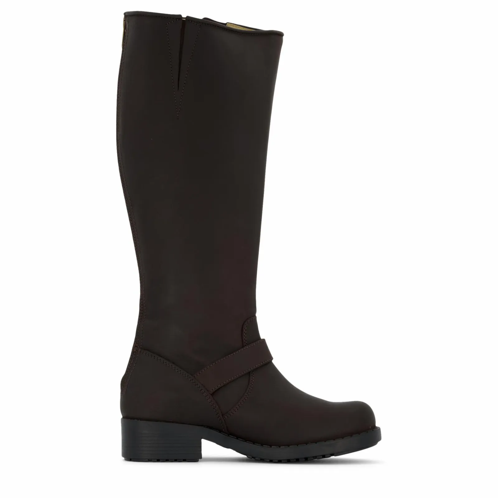 Johnny Bulls High Zip Back Brown/Gold