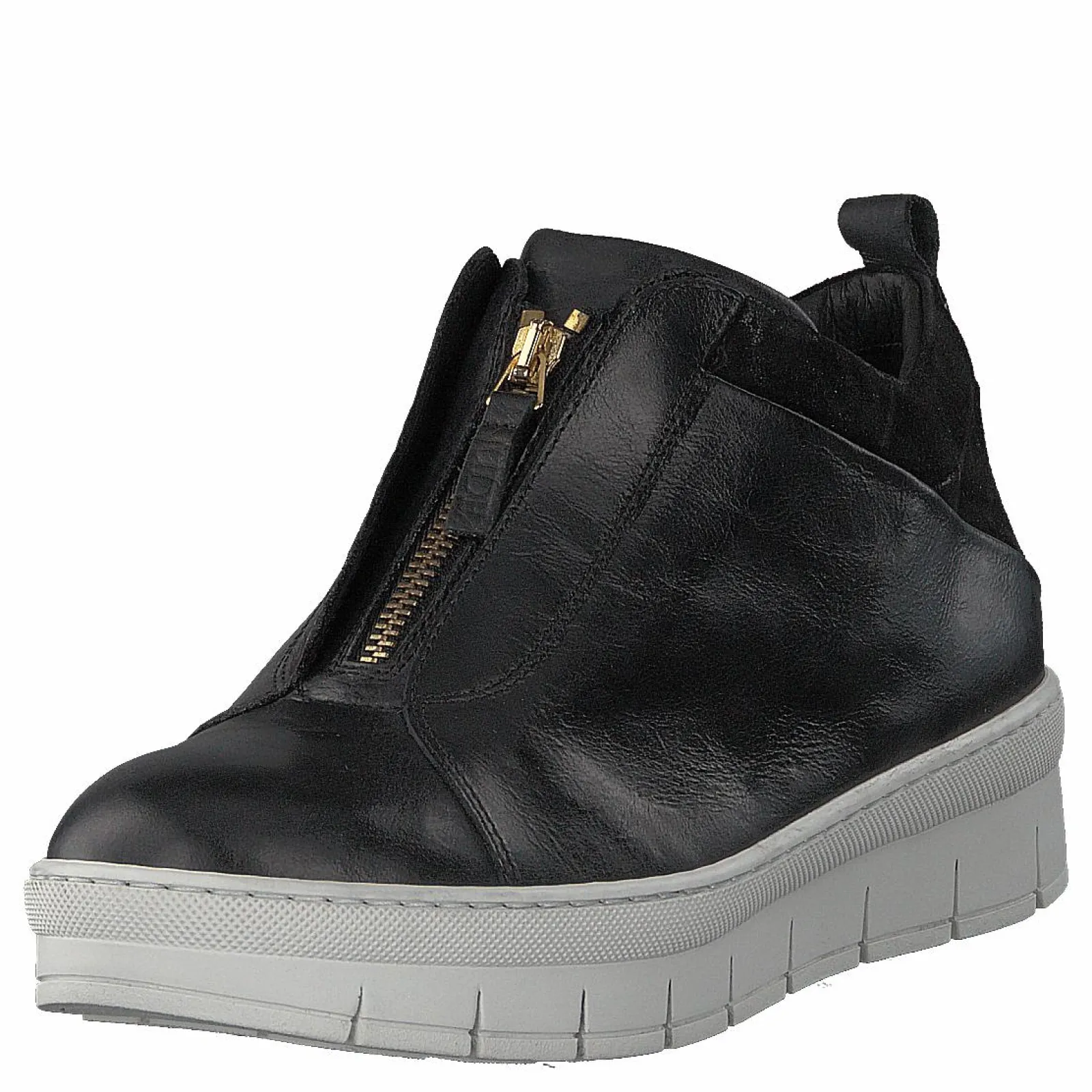 Nude of Scandinavia Hilda Sole-velour Nero